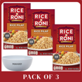 thumbnail image 1 of Rice a Roni Rice Pasta Rice Pilaf, 7.2 oz-3 pack-with Bowel by Mahad, 1 of 8