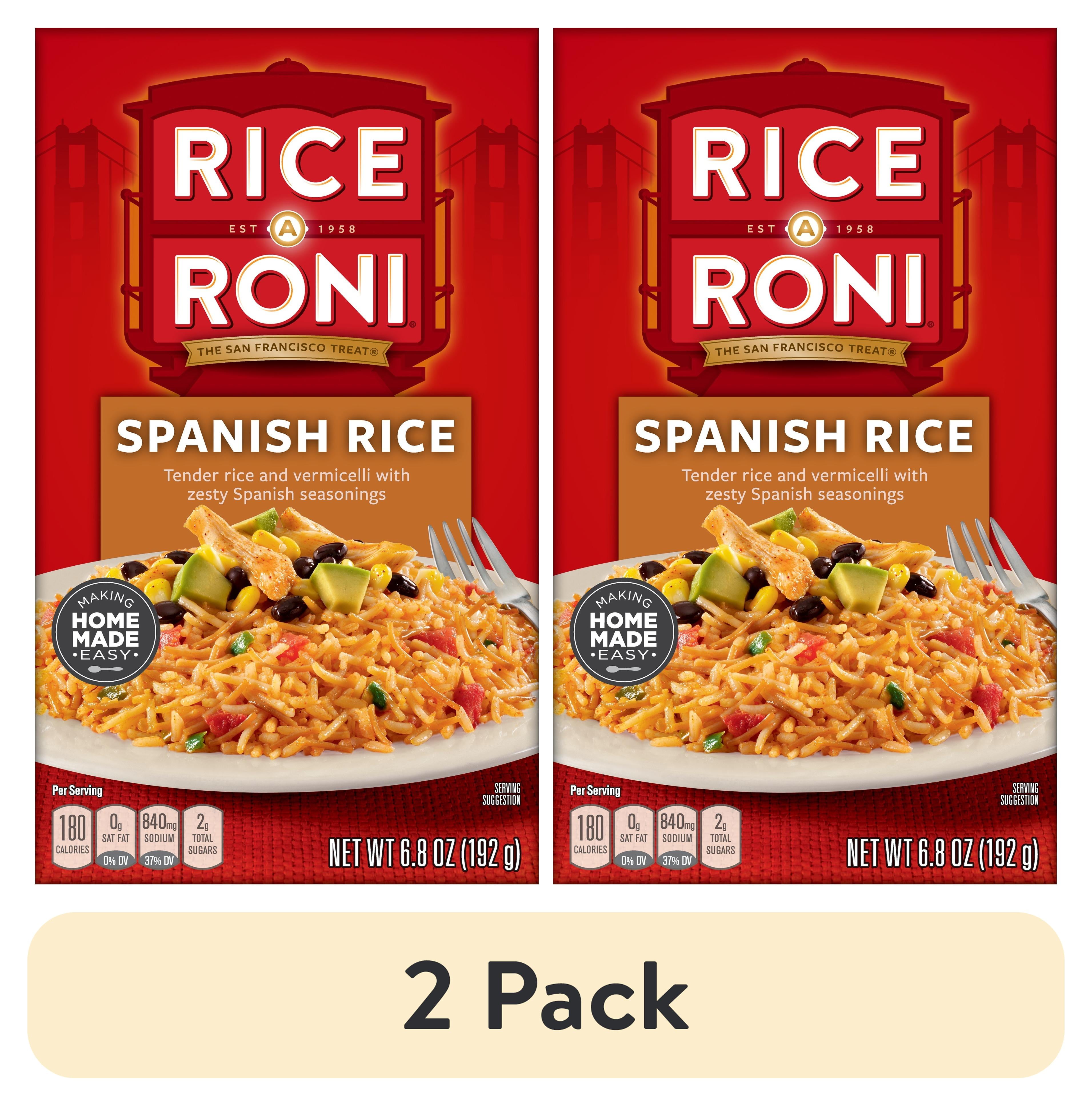 8+ Spanish Rice Box