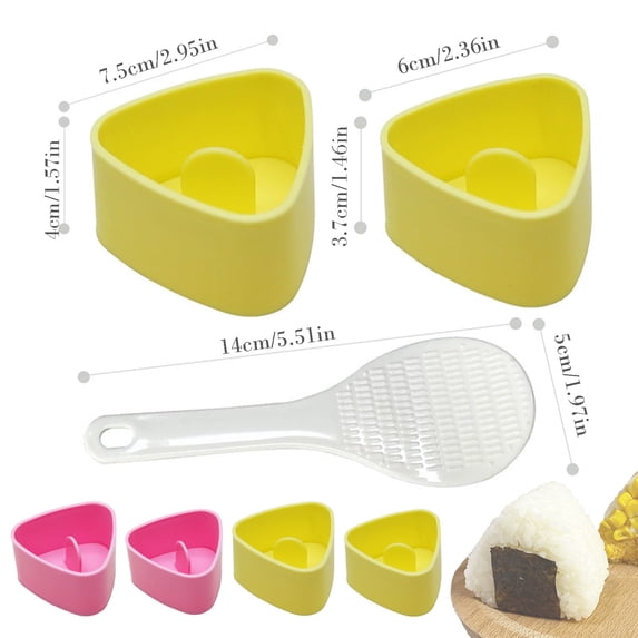 Rice maker mold for DIY lunch and home kitchen tool