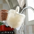 thumbnail image 1 of Rice washing creative household kitchen gadgets lazy people washing rice sieve convection plastic two water rice washing machine-colour box, 1 of 5