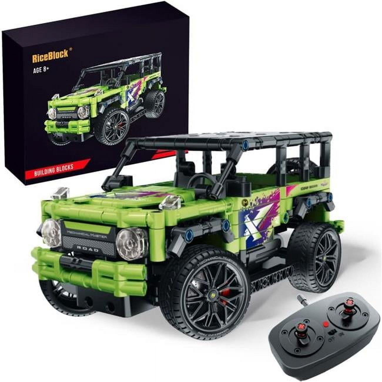 RiceBlock UNBL_G Remote Control Racing Blocks Jeep Programmable ...