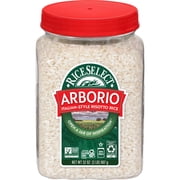 RiceSelect Arborio Rice, Italian-Style Rice for Risotto, 2 lb Jar