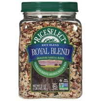 RiceSelect Royal Blend Rice, Texmati Rice Blend, 21 oz Jar