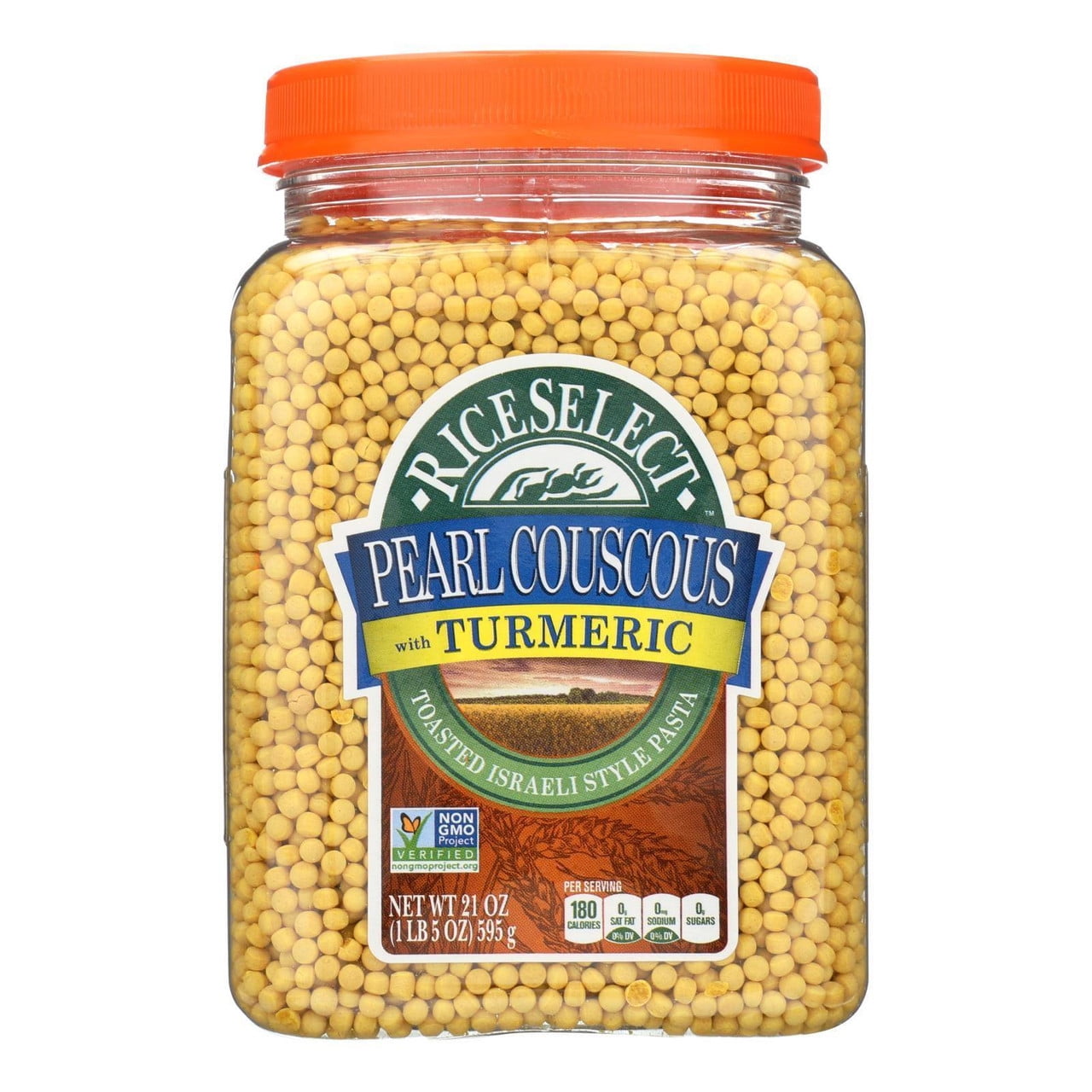 RiceSelect Turmeric Pearl Couscous 21 oz