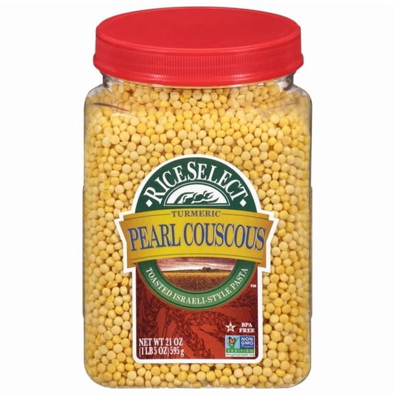 RiceSelect Turmeric Pearl Couscous 21 oz