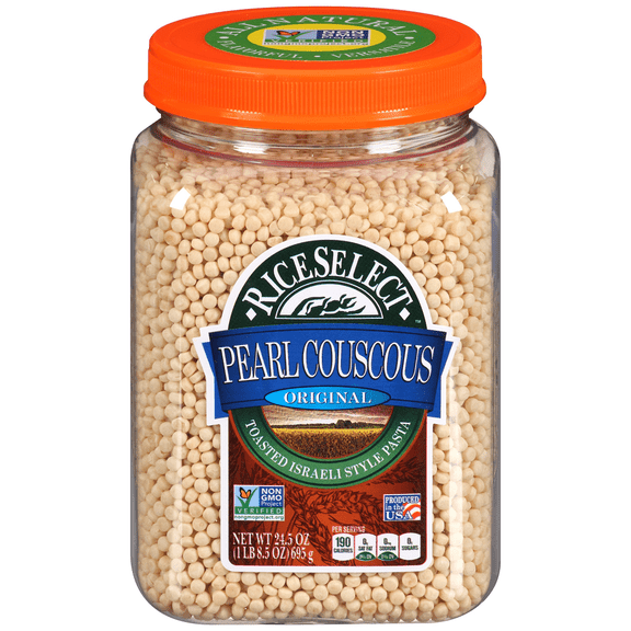 Riceselect Original Pearl Couscous, 24.5 oz [Pack of 4]