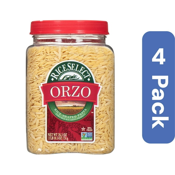 Riceselect Traditional Orzo 26.5 oz (Pack Of 4)