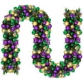 large mardi gras ball garland