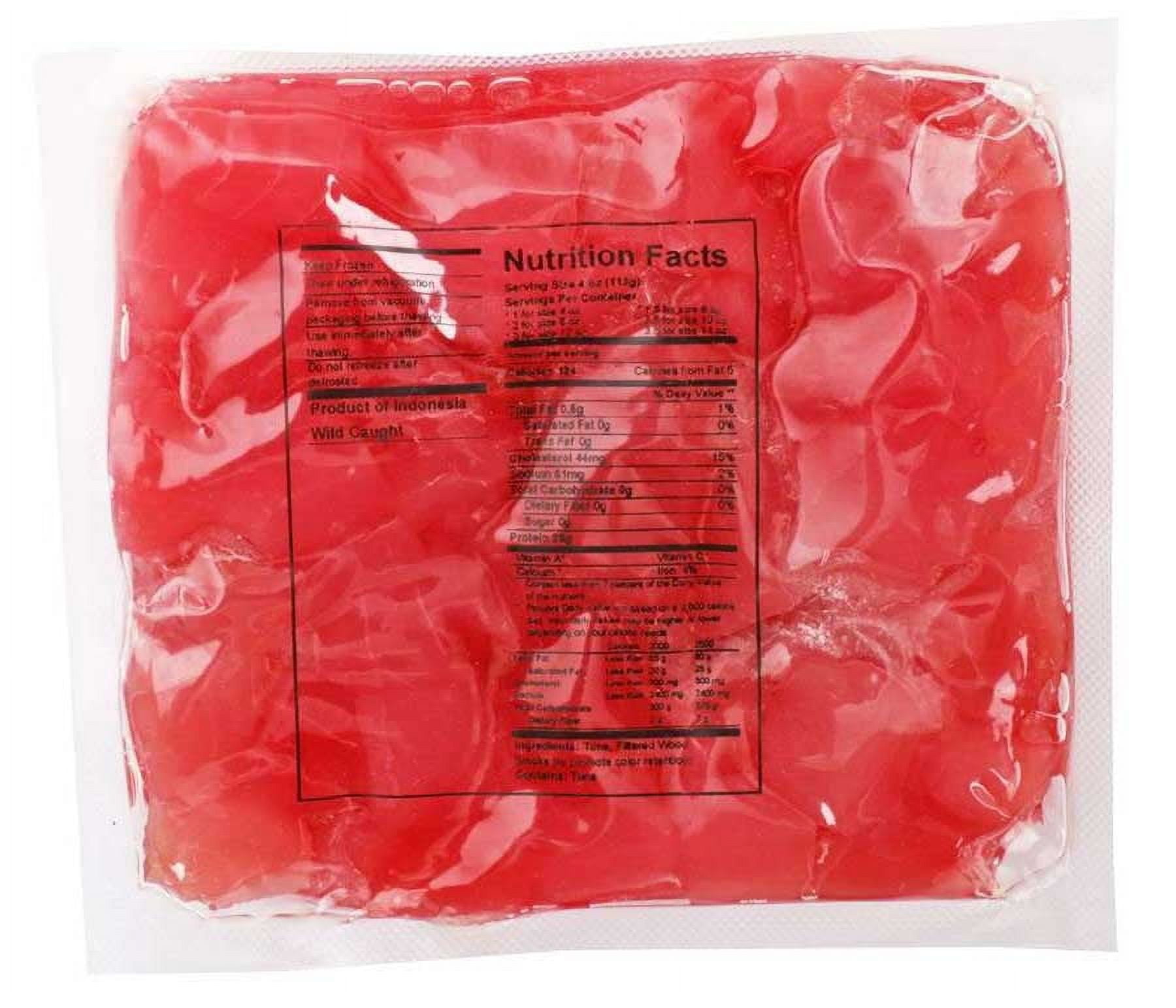 Ricewrap Raw Tuna Poke Cubes, 6 Pound -- 1 each