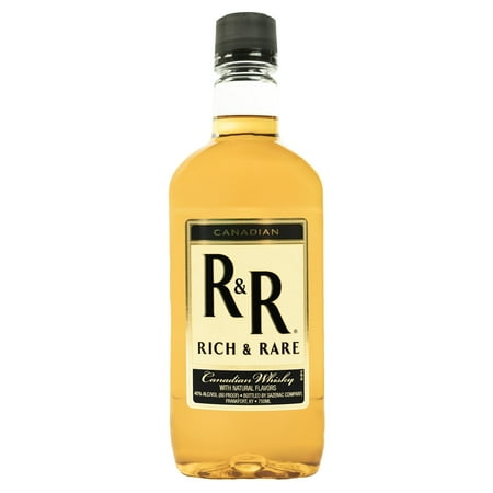 Rich And Rare Canadian Whisky, Plastic Bottle 750ml 80 Proof