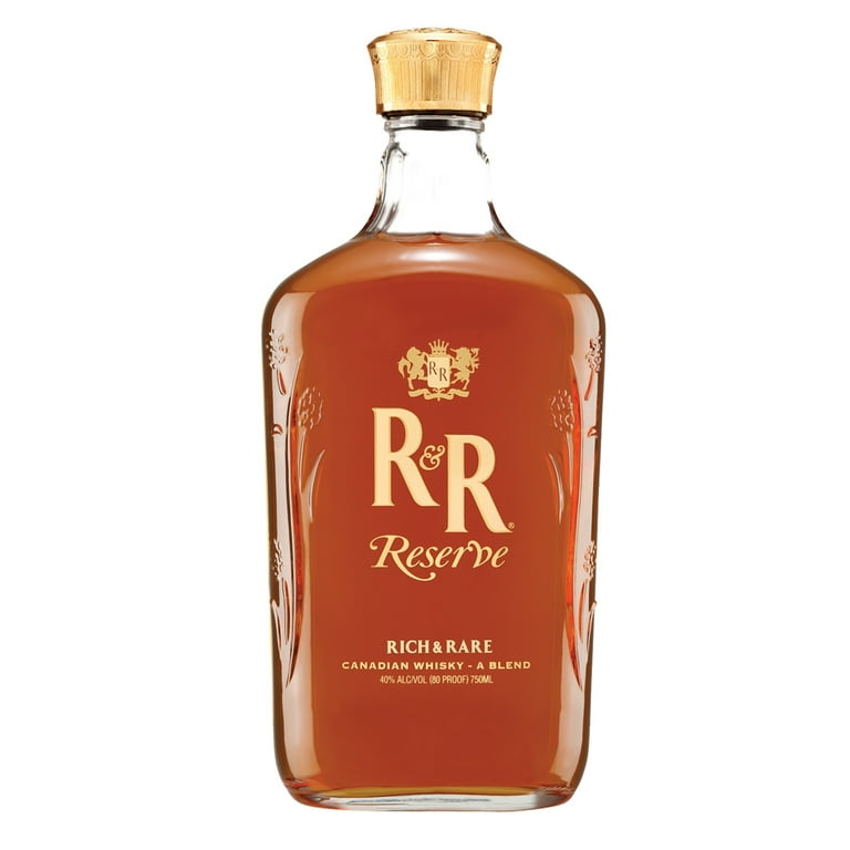 Rich And Rare Reserve Canadian Whisky, 750ml 80 Proof - Walmart.com
