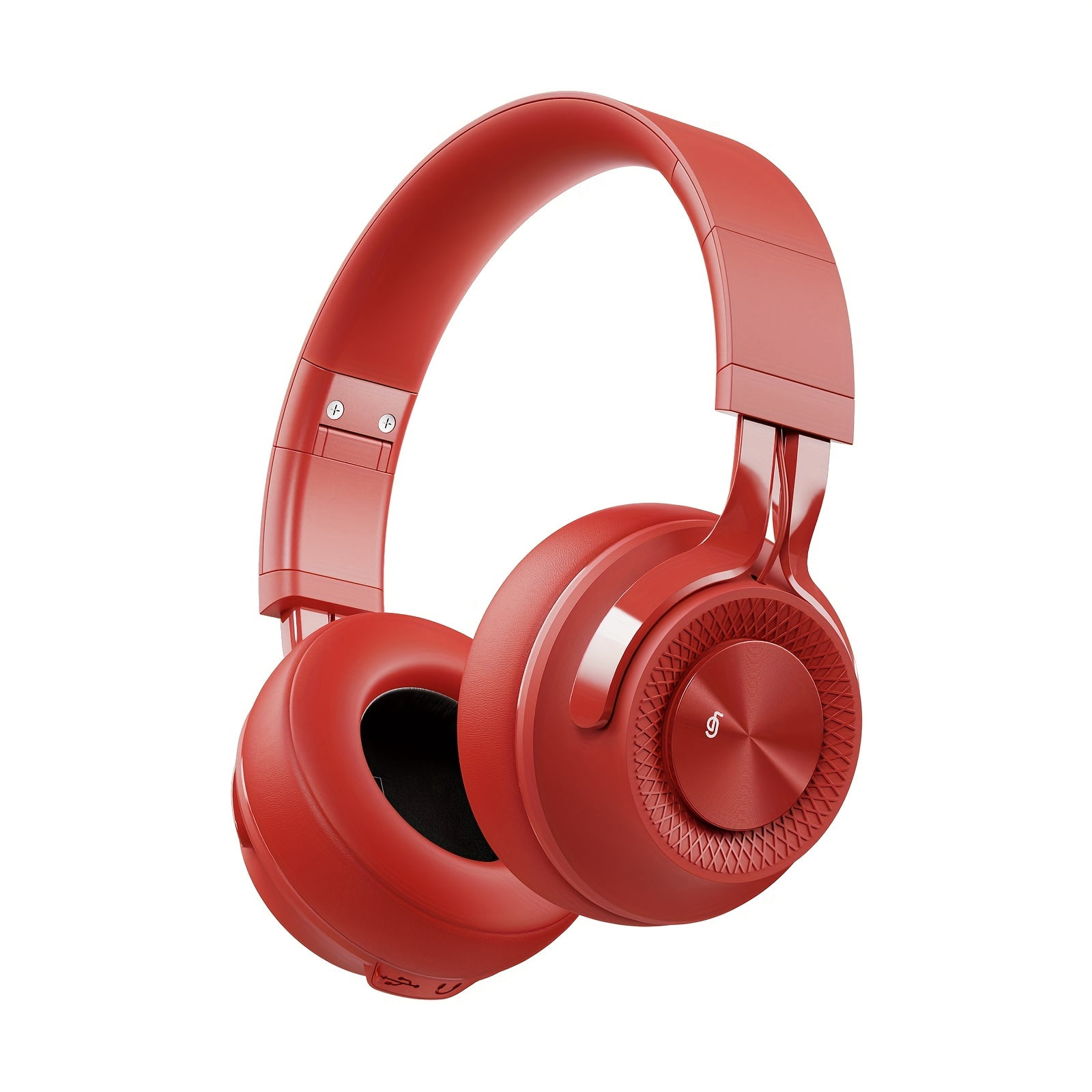 Rich Bass Wireless On-Ear Headphones - 30 Hours Playtime, Active Noise Cancelling, Crystal-Clear Calls, Comfort Fit, Black Color - Long-Lasting Battery Life, Portable Design