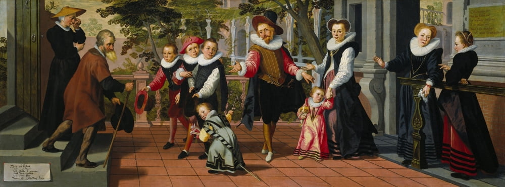 Rich Children Canvas Art - (36 x 24)