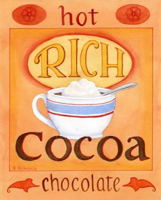 Rich Cocoa Canvas Art - Maureen Mccarthy (16 x 20)