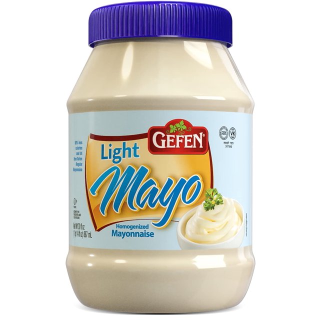 Rich & Creamy Light Mayonnaise, 30oz No Corn Syrup Soy Great