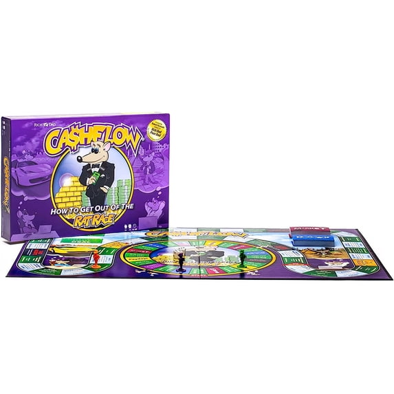 Rich Dad CASHFLOW Board Game-Third Edition with Exclusive Bonus Strategy Guide