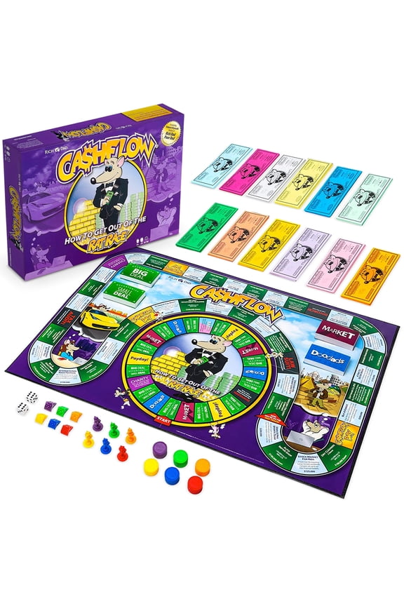 CASHFLOW Educational Board Game for Learning Financial Business