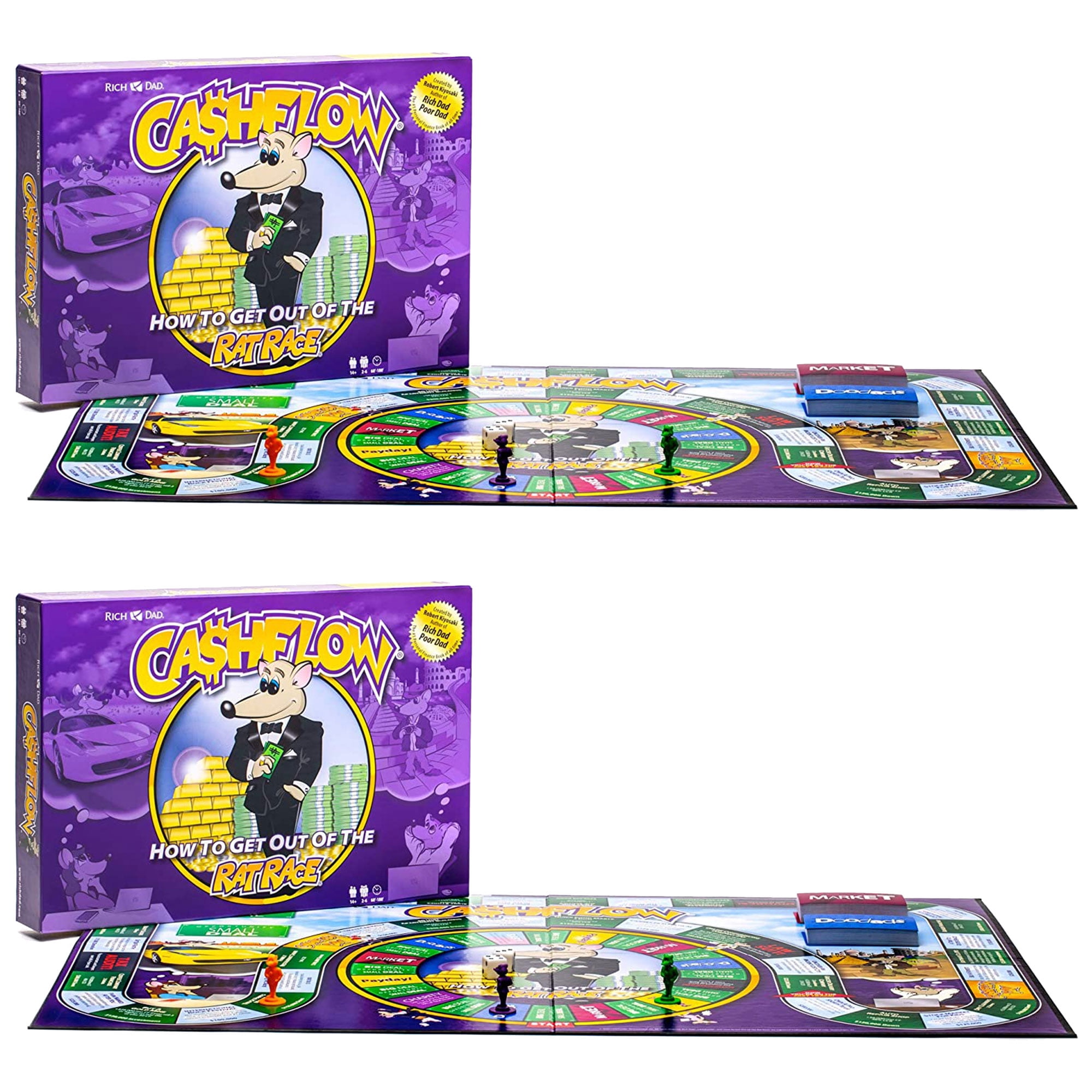 Amazon.com: Rich Dad CASHFLOW Board Game, Educational