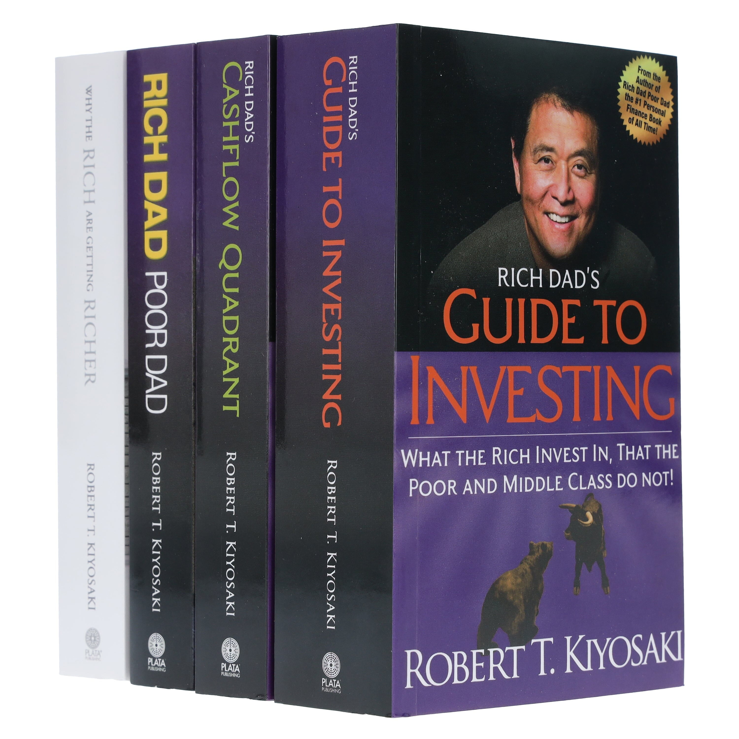 Rich Dad's Collection By Robert T. Kiyosaki: 4 Books Set - Non Fiction - Paperback
