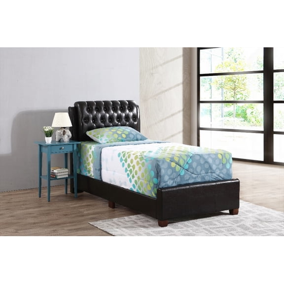 Modern Design Twin Bed - 48" H x 41" W x 83" D | Durable & Easy Assembly