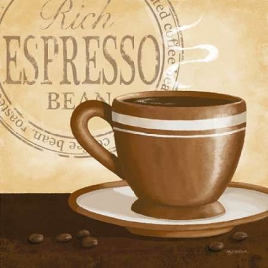 Rich Espresso Canvas Art - Kathy Middlebrook (24 x 24)
