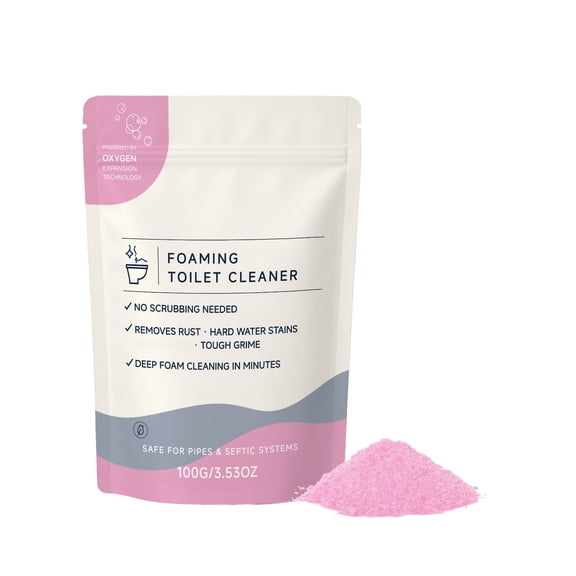 Rich Foaming Toilet Bowl Cleansing Agent Limescale And Odor Remover, Active Foam Stain Dissolving Treatment For Bathroom Sanitary Ware, Multipurpose Household Bathroom Toilet Deep Foam Cleaner