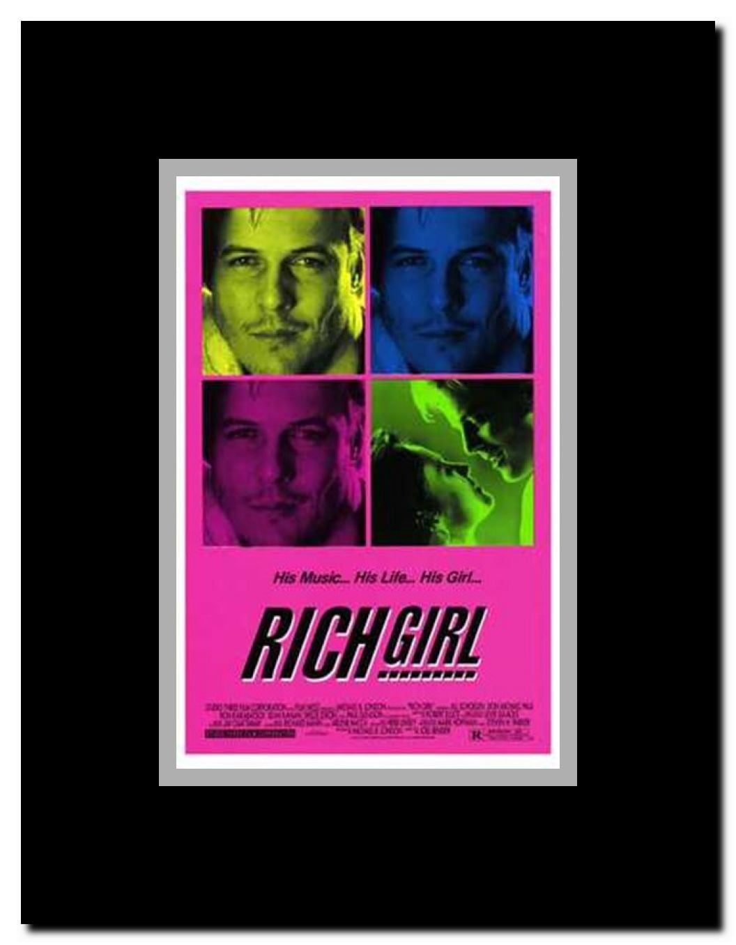 Rich Girl Framed Movie Poster