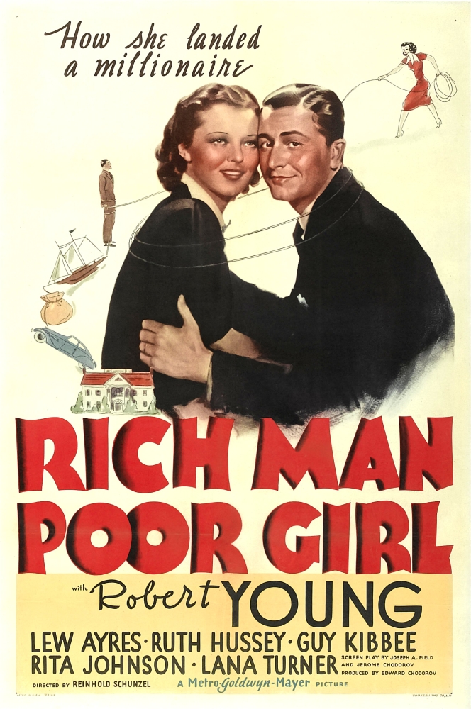 Rich Man Poor Girl Canvas Art - (24 x 36)