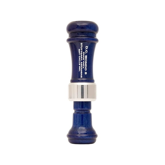RNT Mondo Short Barrel Duck Call Electric Blue