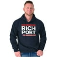 thumbnail image 1 of Rich Port Puerto Rican Flag PR Pride Unisex Plus Fleece Graphic Hoodie Brisco Brands 3X, 1 of 4
