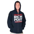 thumbnail image 1 of Rich Port Puerto Rican Flag PR Pride Zip Up Hoodie Men's Women's Brisco Brands S, 1 of 5