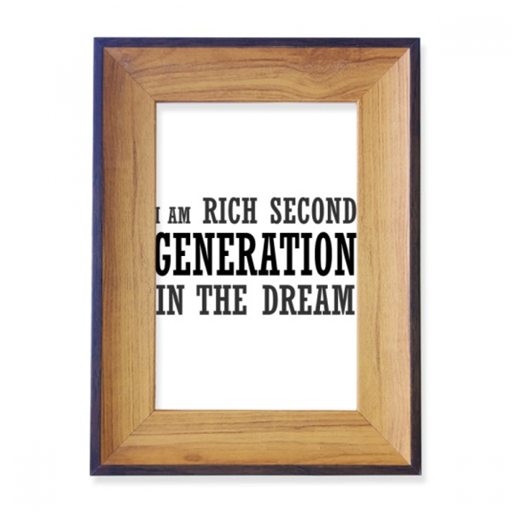 Rich Second Generation Photo Frame Exhibition Display Art Desktop Painting