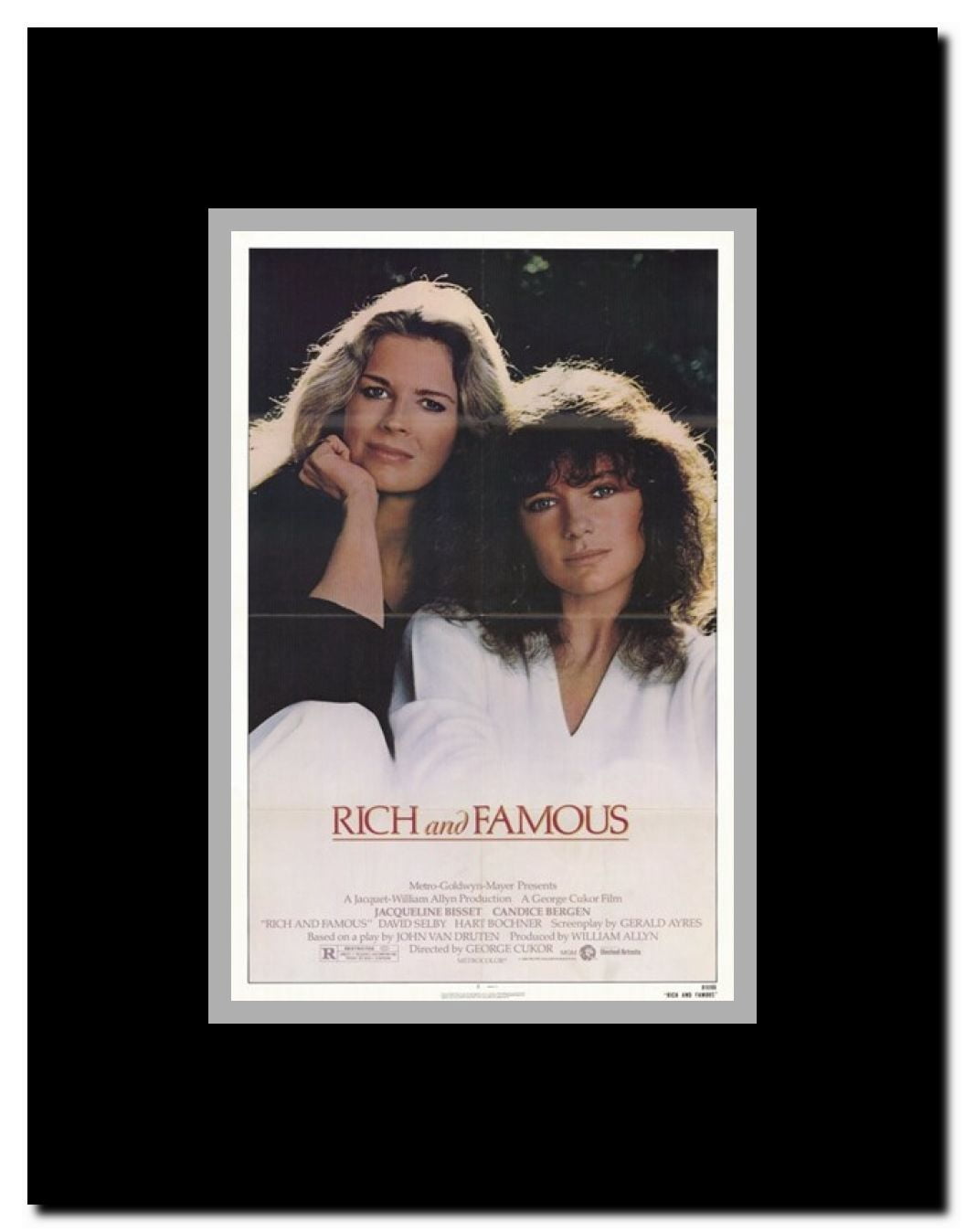 Rich and Famous Framed Movie Poster