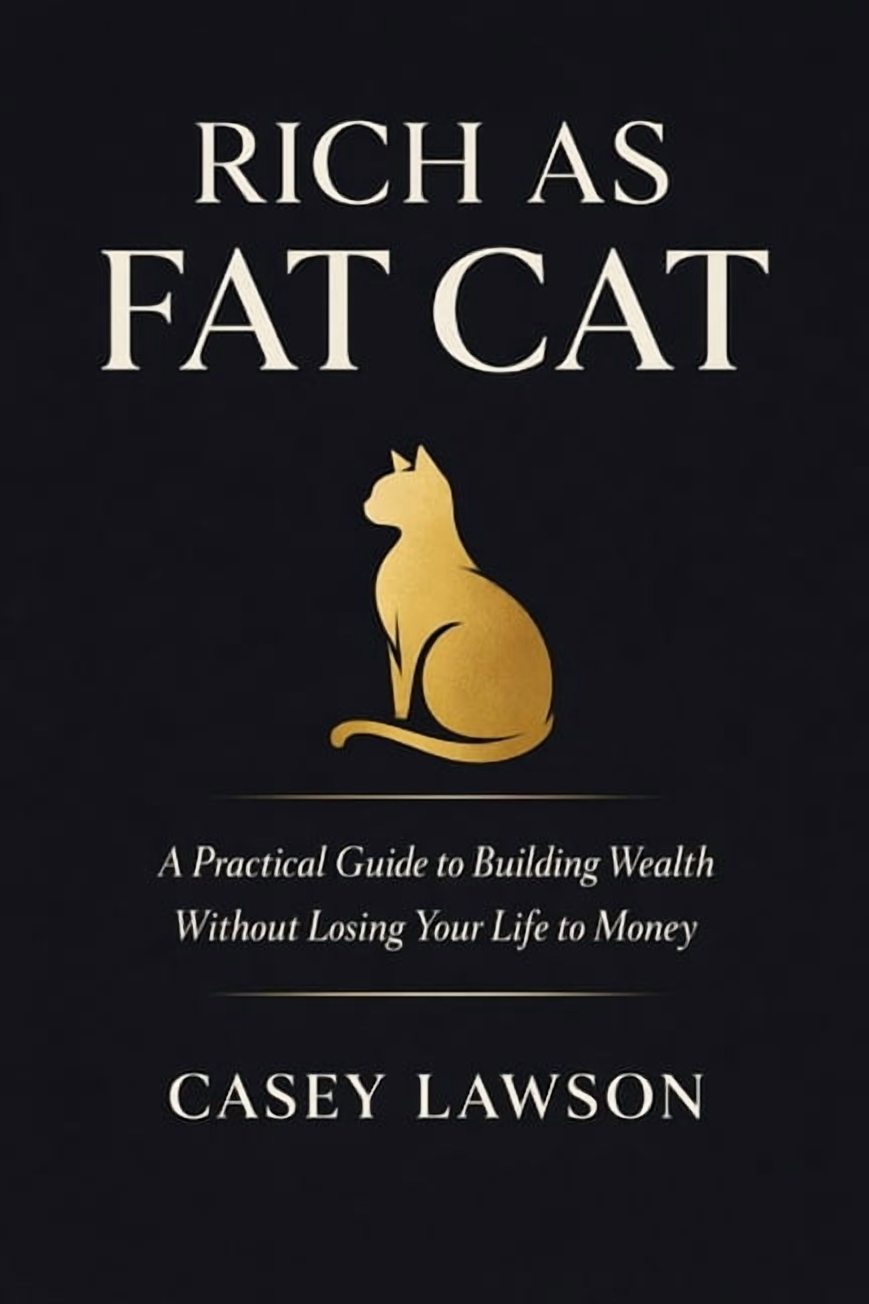 Rich as Fat Cat: A Practical Guide to Building Wealth Without Losing Your Life to Money, (Paperback)