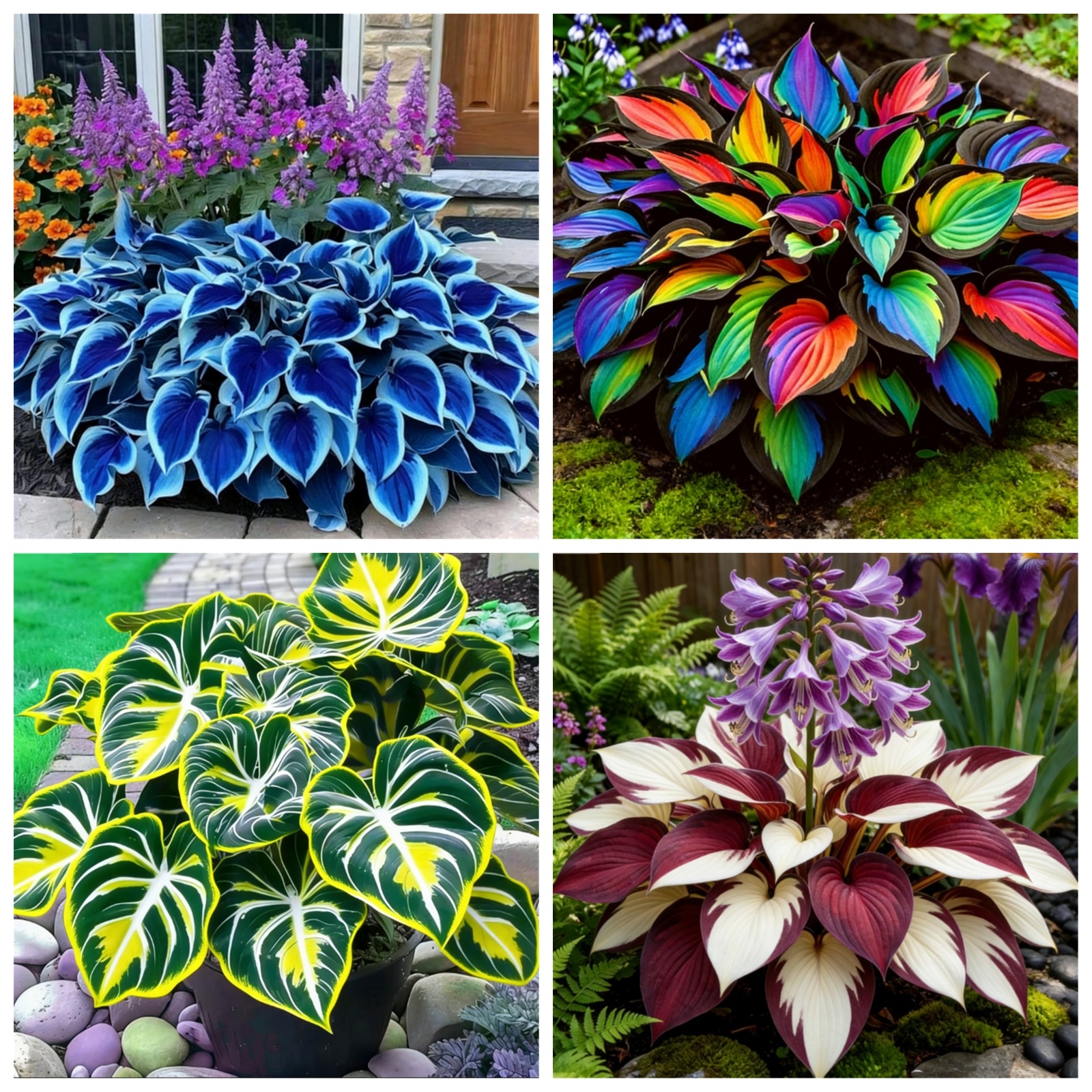Rich in Color/Perennial Hosta-Bulbs For Early Spring Planting - Premium ...