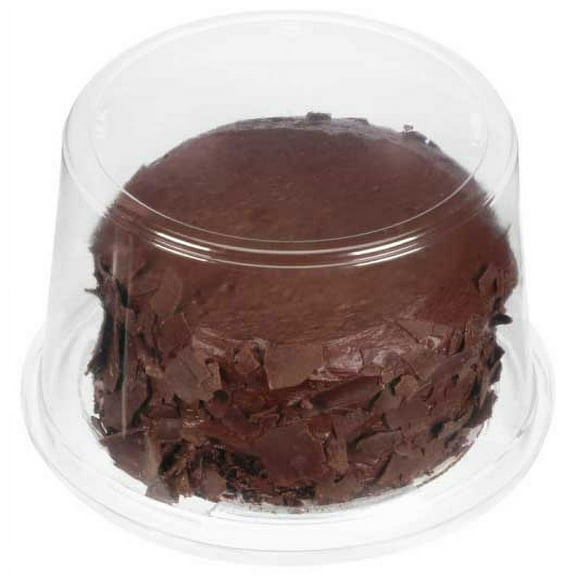 Rich's 5 Inch Chocolate Fudge Double Layer Cake, 16 Ounce -- 6 per case