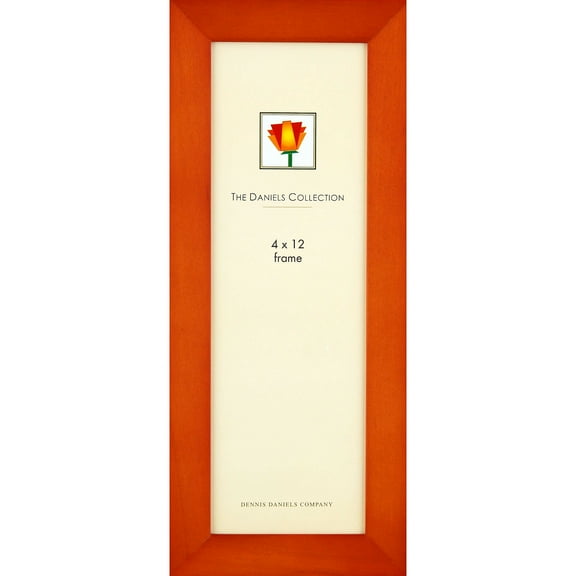 Rich teakwood bevelled classic panoramic by Dennis Daniels - 4x12