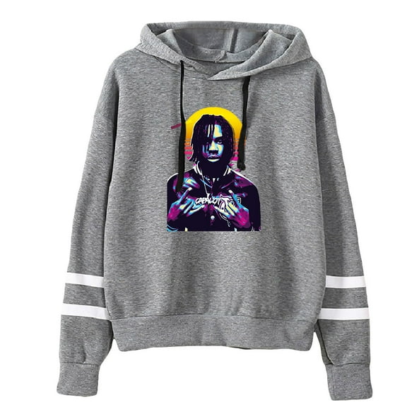 Rich the Kid Pocketless Hoodie Long Sleeve Men Women Sweatshirt Dimitri Leslie Roger Casual Streetwear
