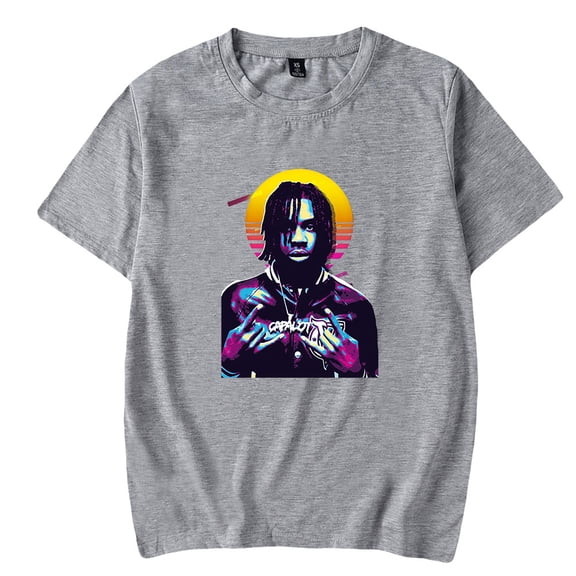 Rich the Kid T-shirts Casual Streetwear Women Man Short Sleeve Dimitri Leslie Roger Harajuku