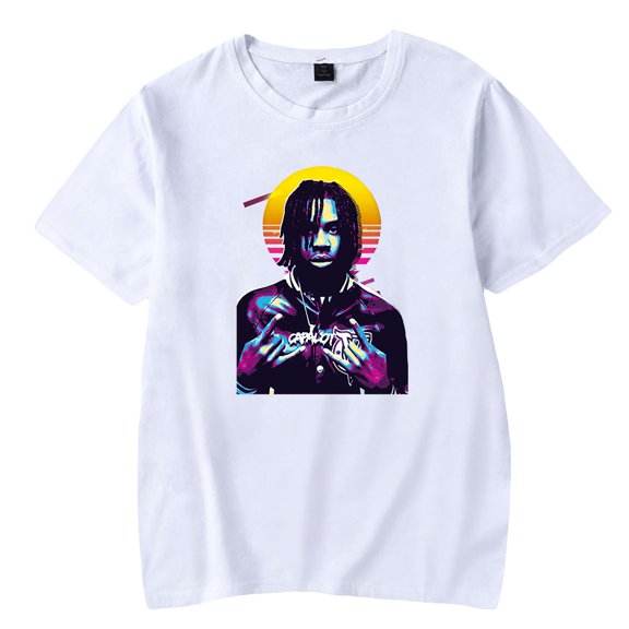 Rich the Kid T-shirts Casual Streetwear Women Man Short Sleeve Dimitri Leslie Roger Harajuku
