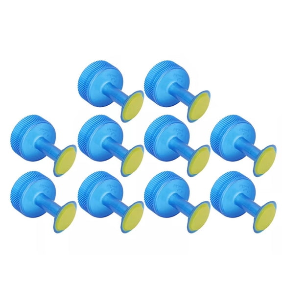 RichLink 10Pcs Plastic Sprinkler Nozzle Bottle Watering Attachment Waterer Sprinkler Pot