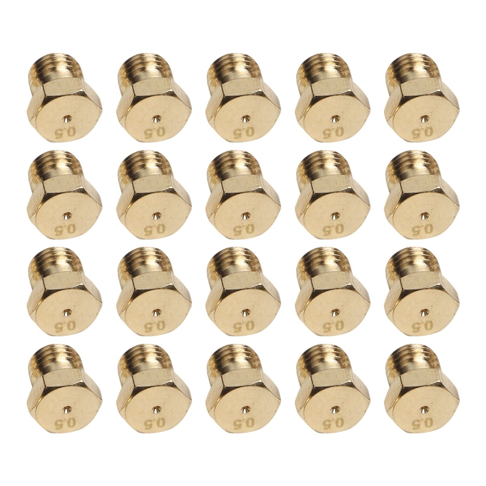RichLink 20X Nozzles Propane Burner Orifice Kit for Lpg Burner Nozzle