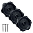 thumbnail image 1 of RichLink 3 Pack Rv Window and Vent Knob 1" Shaft 2-1/4" Diameter Rv Camper,Black, 1 of 8