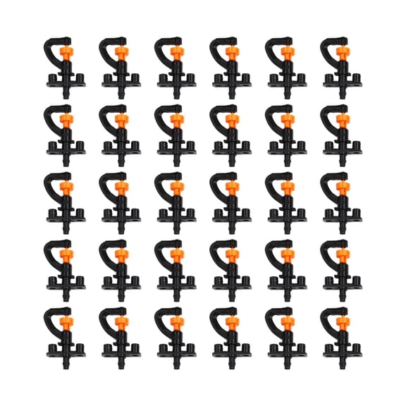 RichLink 30X Garden Micro Irrigation Rotor Spray Small Watering Sprinkler Nozzle G-Type