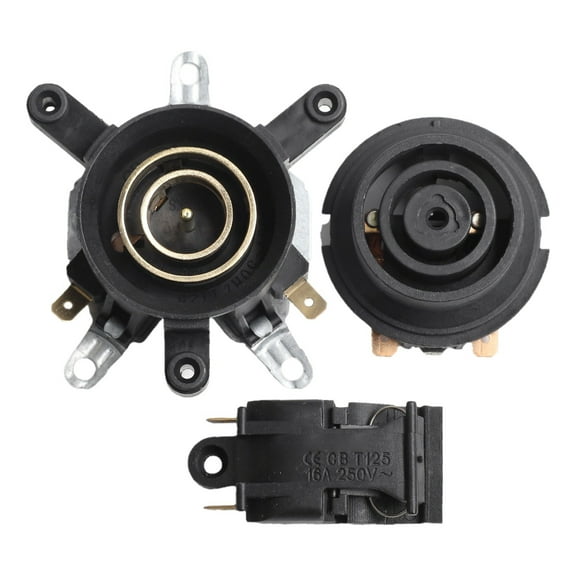 RichLink 3Pcs Electric Kettle Base Thermostat Temperature Switch Connector Replacement Socket Repair Kit Household Electrical Appliances