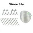 thumbnail image 1 of RichLink 5M 10M Watering Hose Kit Garden Watering for indoor and Outdoor Plant White,10m Kit, 1 of 9