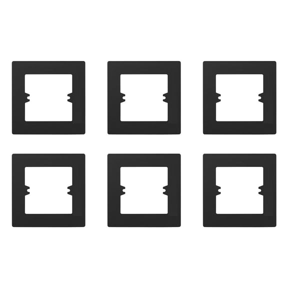 RichLink 6Pcs Light Switch Surround Switch Cover Plates Switch Socket Decorative Cover