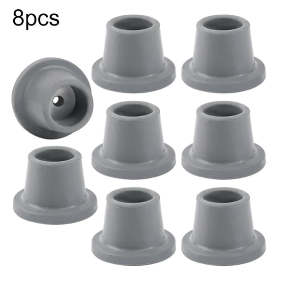 RichLink 8Pcs Anti-Slip Rubber Feet for Shower Chairs for Durable &Stable Bathing Support,28Mm