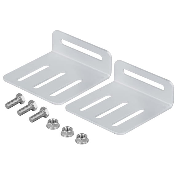 RichLink Adjustable Solar Panel Tilt Mount Bracket Kit, Z Shape Aluminum Solar Panel Rack,1pcs