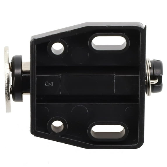 RichLink Cabinet Door Pusher Cabinet Door Bouncer Kitchens 1Pc Abs Plastic Black Easy To install Reduce The Noise High Quality,Black